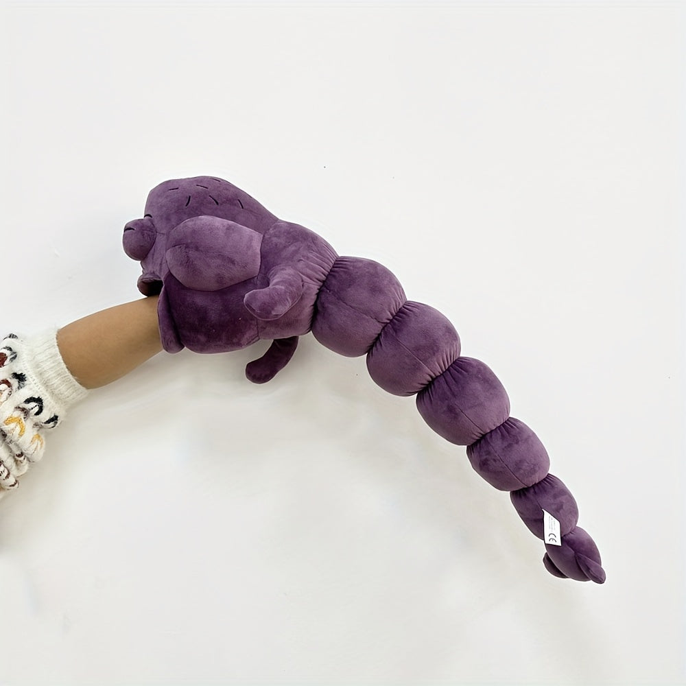 Wurm - Lila Plüschspielzeug
