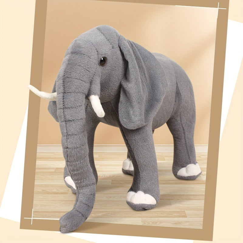 Elefant - Stehende Plüschpuppe