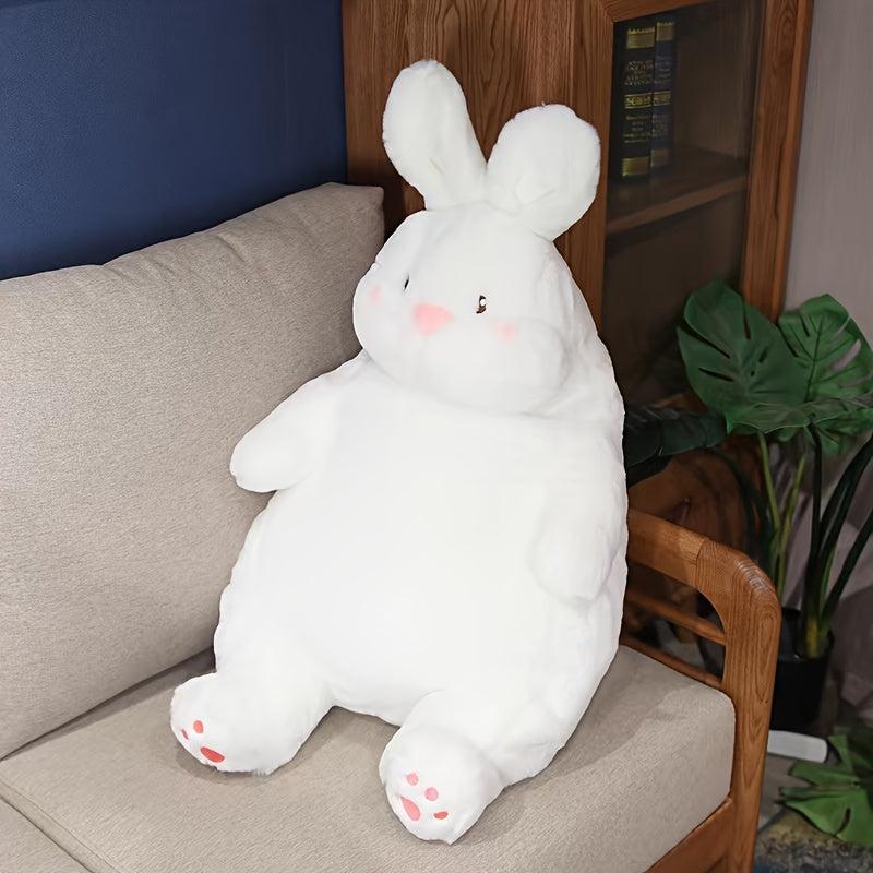 Großer Fauler Hase Plüsch - Weiß