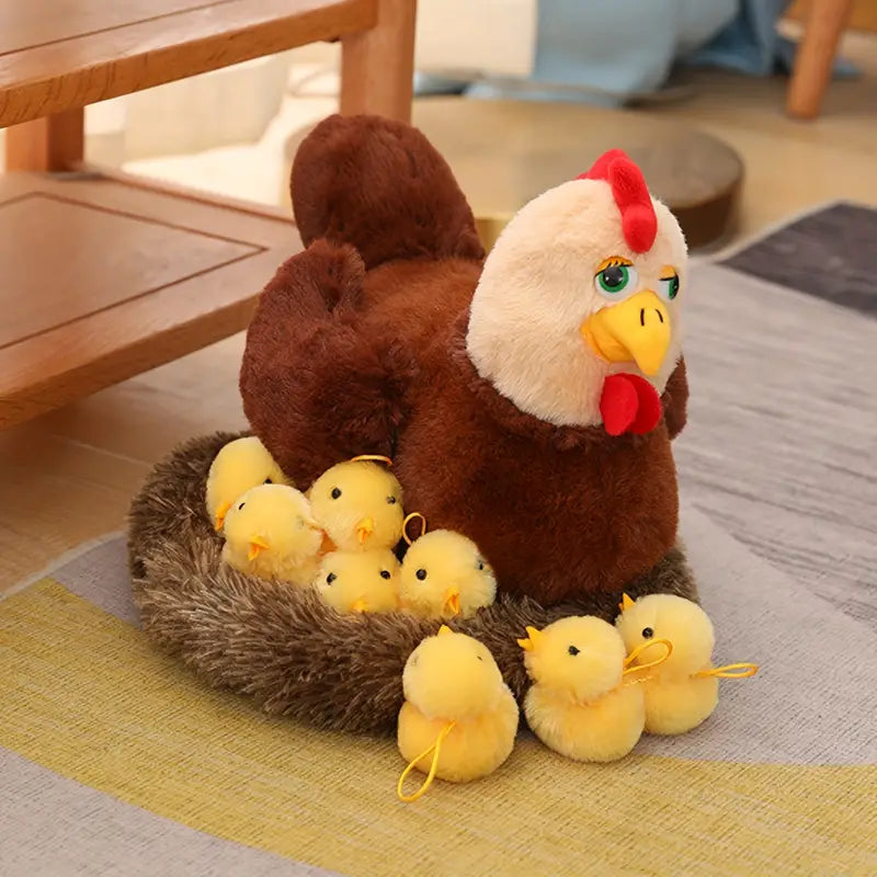 Schwan Küken Familien Plüschspielzeug