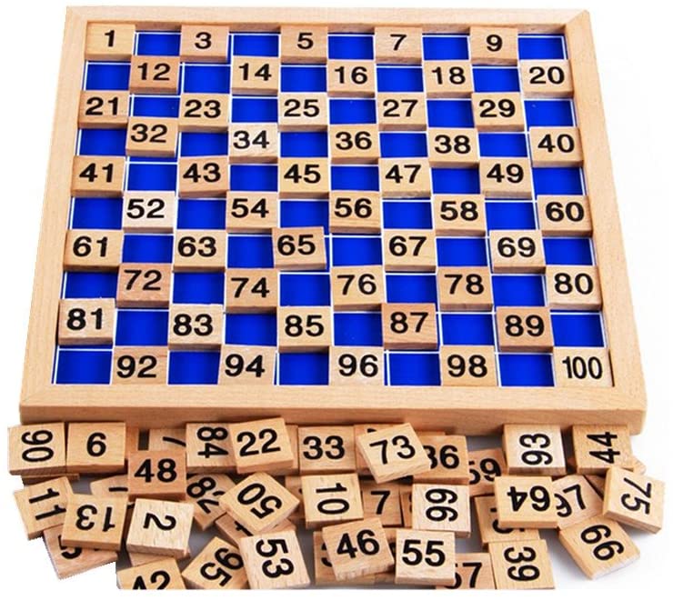 Holz | Zählen lernen - Montessori-Mathematikspiel