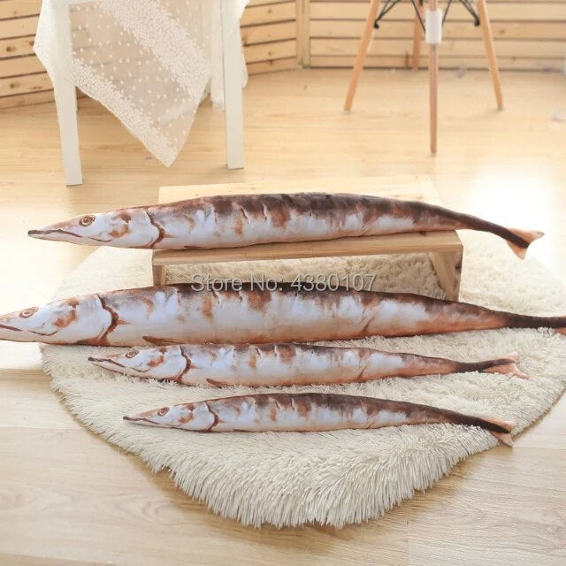 Hot Beautiful One Free Hot Buy, Animal Fish Pillow Evil Funny Stuffed Plush Baby Toy, Pillow, men's Birthday Gifts.