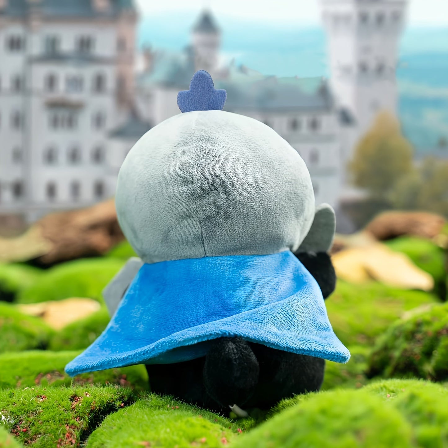 Niedlicher Schwarzer Ritter-Katzen-Plüsch