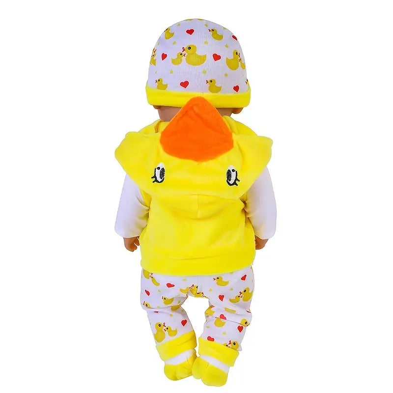 14-Zoll BeBe Reborn Mädchen mit modischer Kleidung