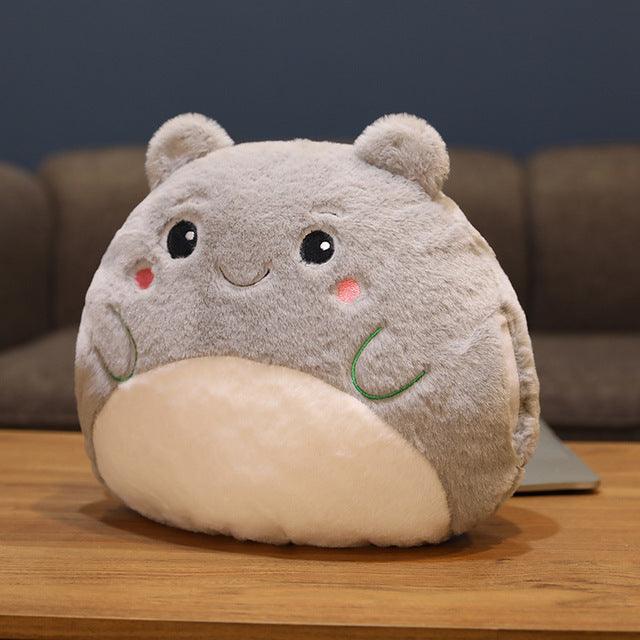 Cute Cartoon Animals Plush Pillows hamster Pillows - Plushie Depot
