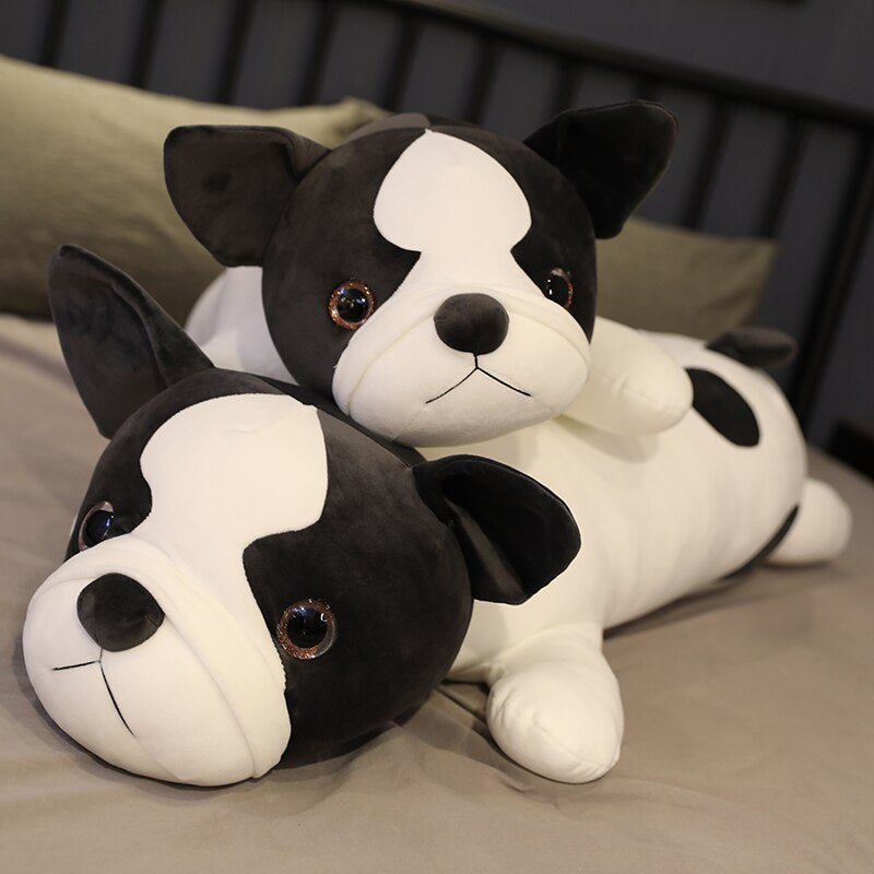 Riesiges Kawaii Bulldoggen-Kuscheltier