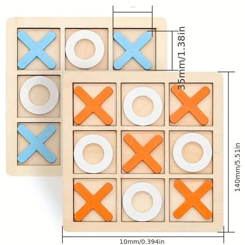 Holz-XOXO-Brettspiel