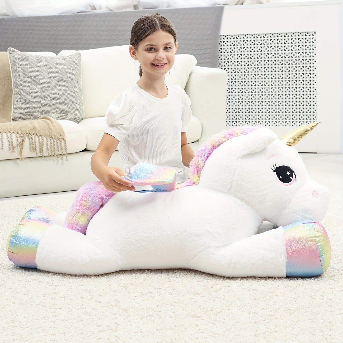Regenbogen Einhorn Plüsch