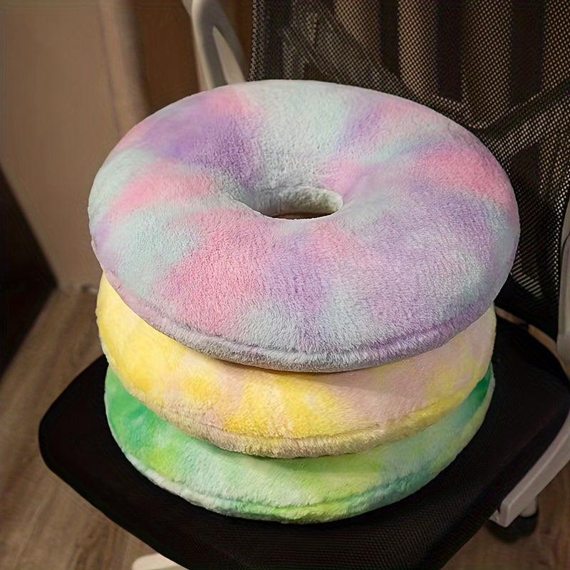 Regenbogen - Rundes Sitzkissen