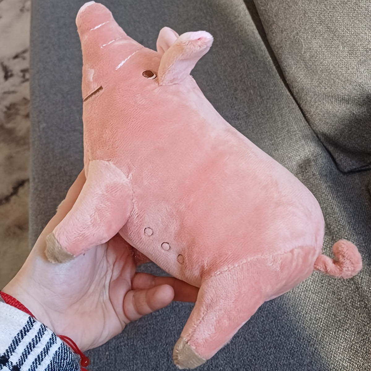 Quietscher Plüschspielzeug Schwein Design