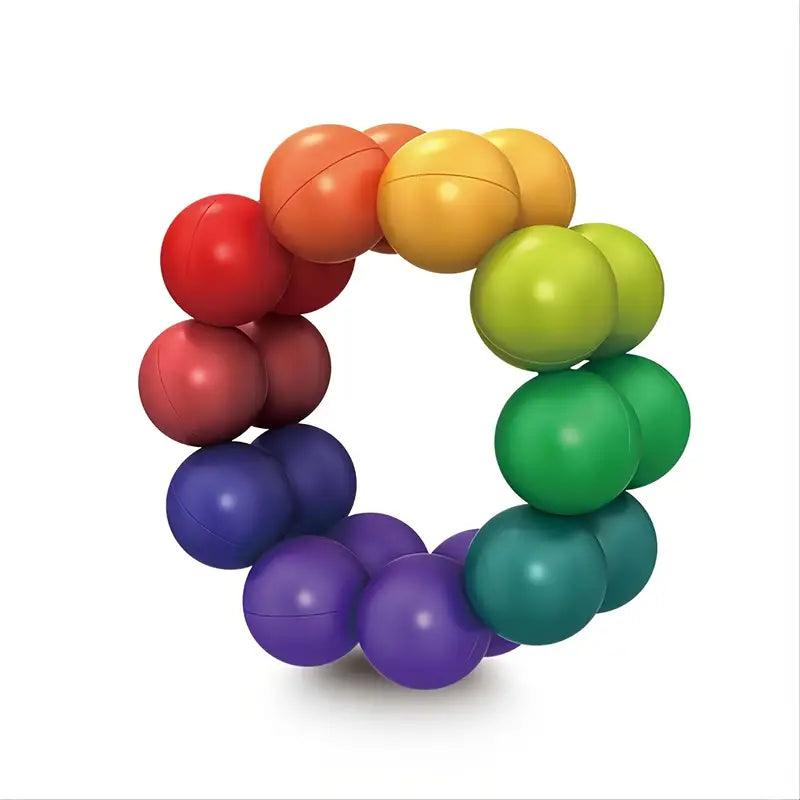 Dekompressionsball - 3D-Puzzle aus Kunststoff