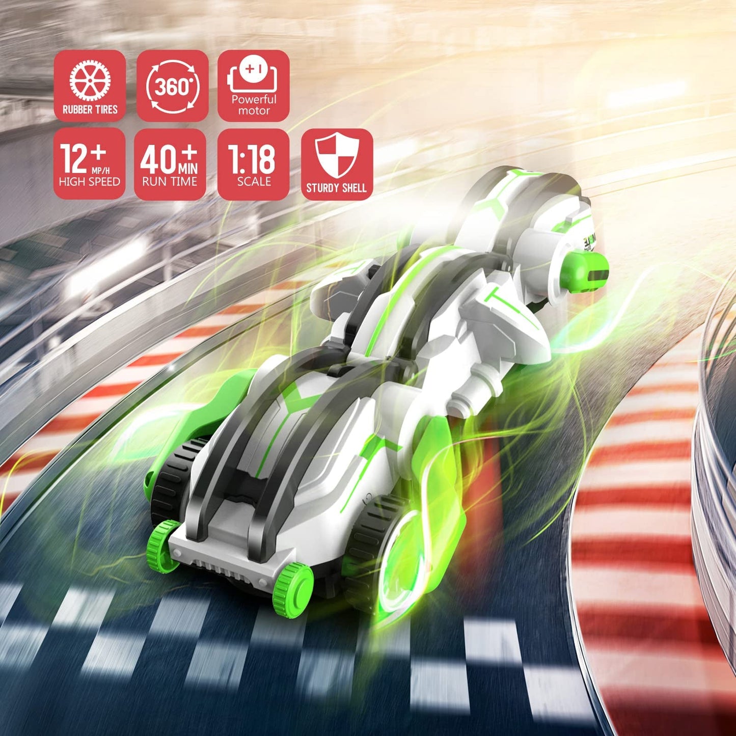 Rc snake car - meisterhafte stunts flexicar