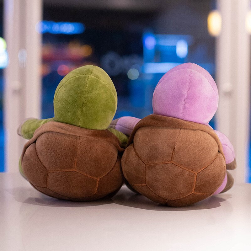 Schlafende Schildkröte Plüschtier