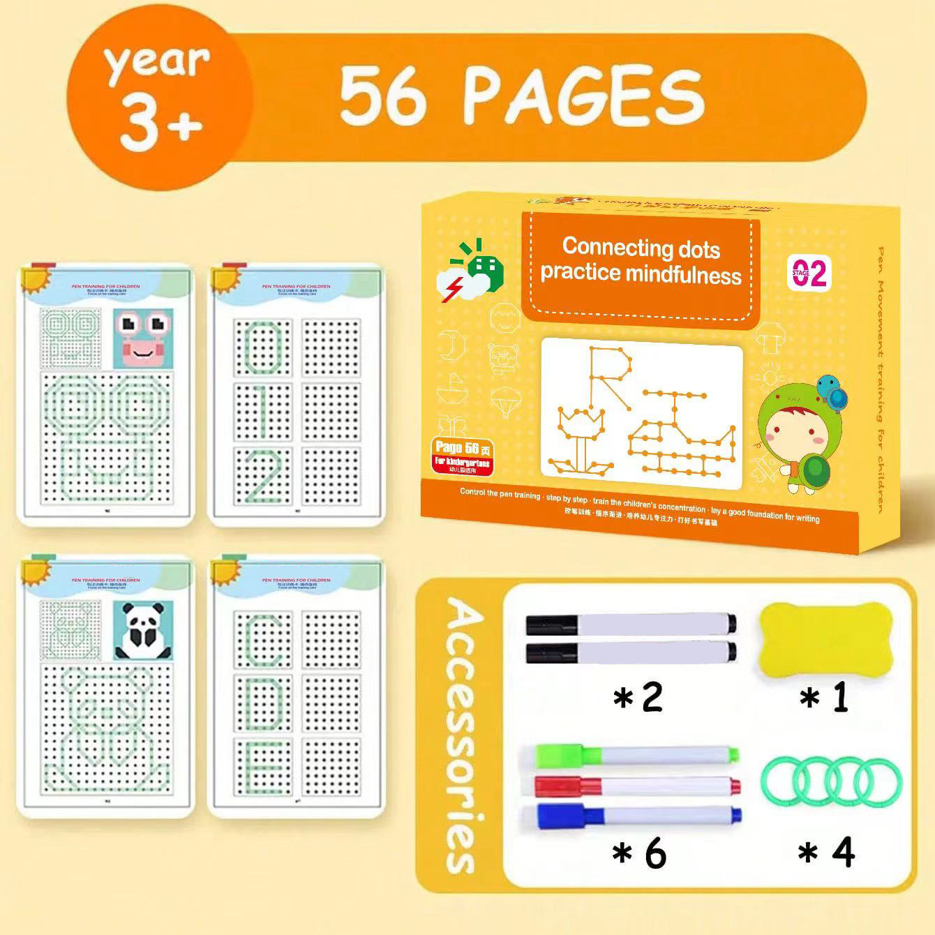 Line book | die erste einführung in das schreiben - schreibbuch