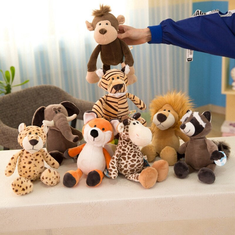 Safari-Stofftiere