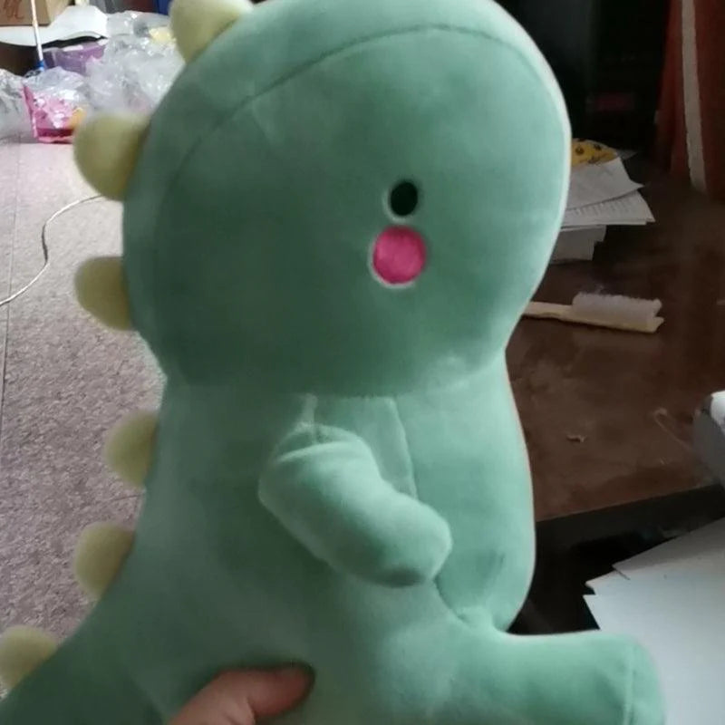 Himmelblauer Dino Kuschelfreund