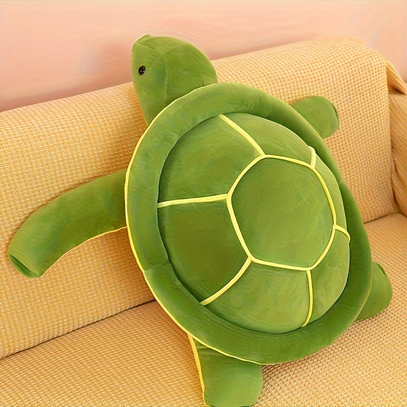 Kuschelweiche Schildkrötenpuppe Grün