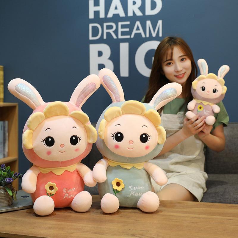 Sonnenschein Hase Kuschelpuppe