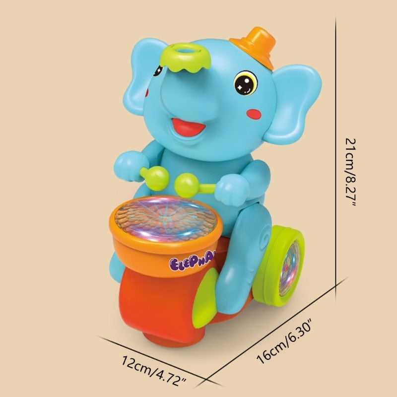 Drumming Elephant - interaktives spiel - trommelnder elefant
