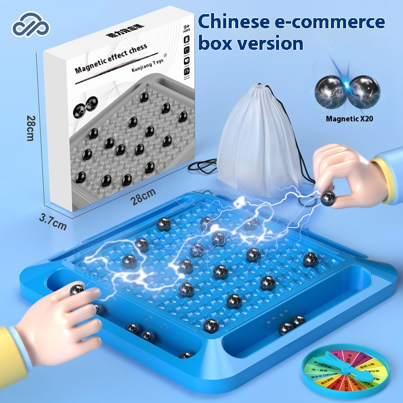 Magnetic Chess - magnetischer meisterstreich - brettspiel