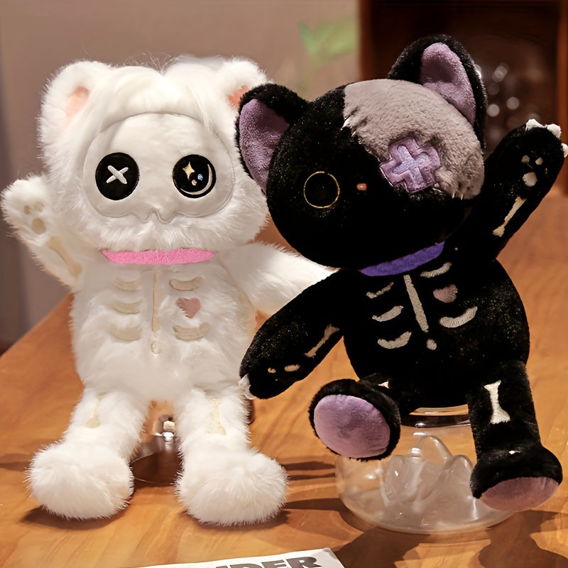 Skeletto - Plüsch Skelettkatze