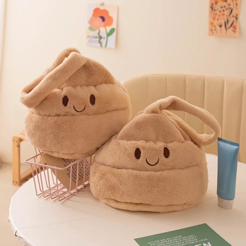 Verspielte Poop Plüschtasche