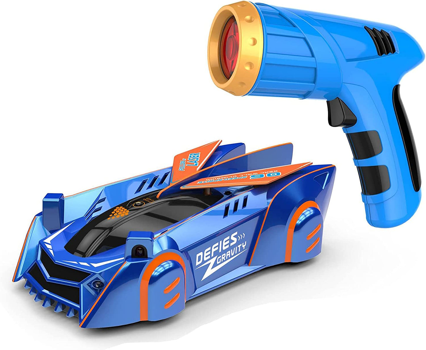Laser car - mit einem laserstrahl an den wänden fahren - ferngesteuertes auto