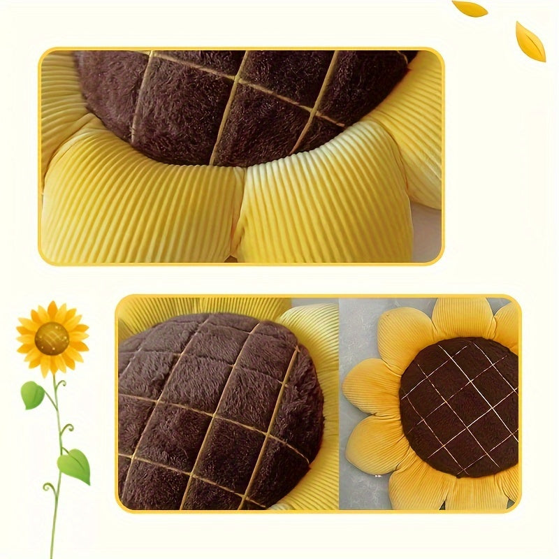 Sonnenblumen Kissen - Blütenpracht