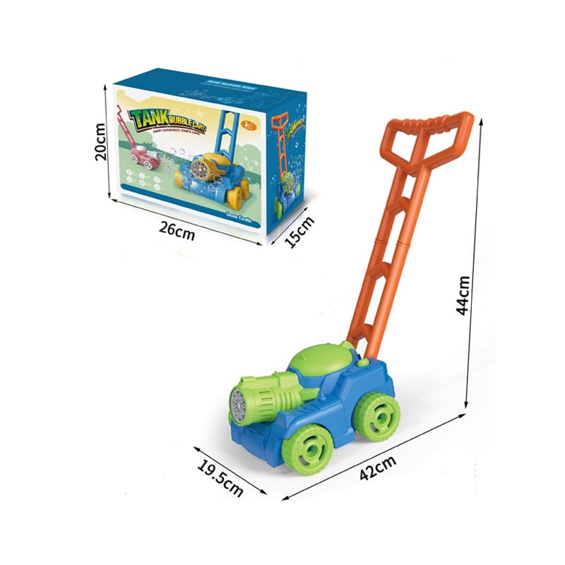 Bubble Mower - zauberhafter seifenblasenspaß - spielzeug-rasenmäher