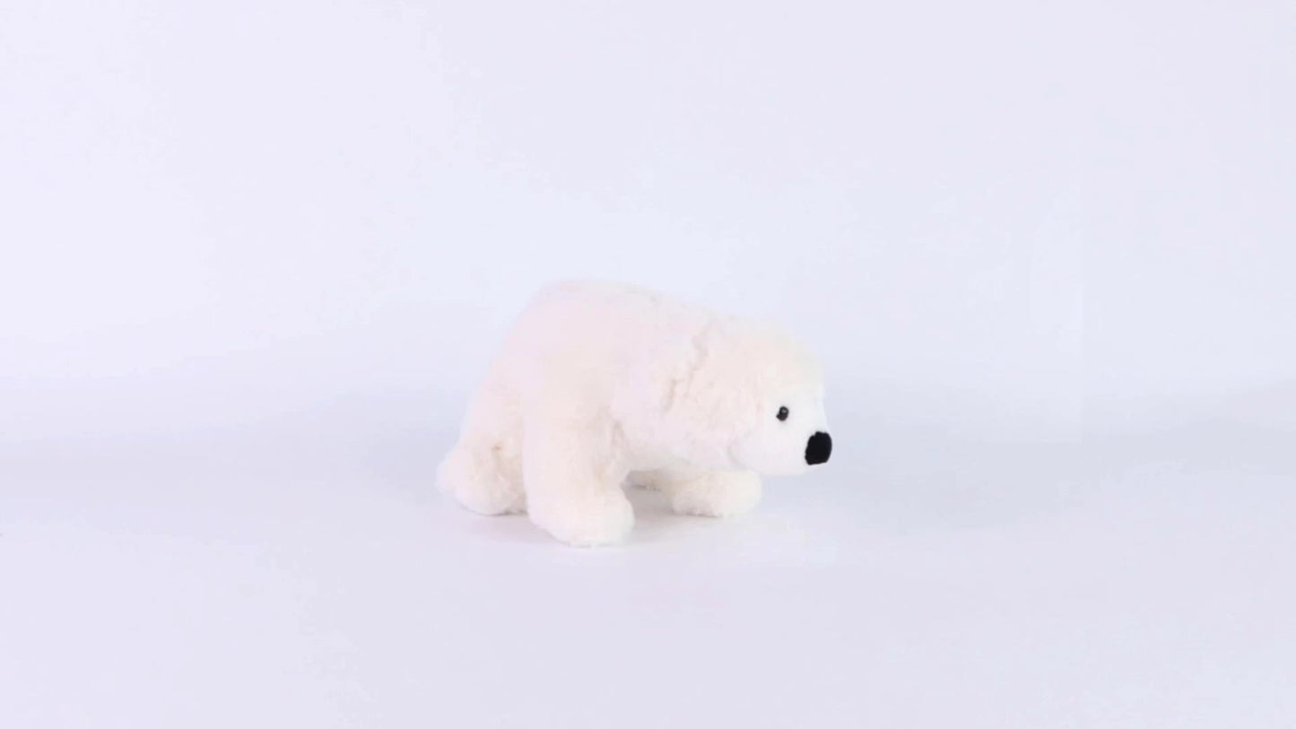 Süßer Eisbär Plüschpuppe