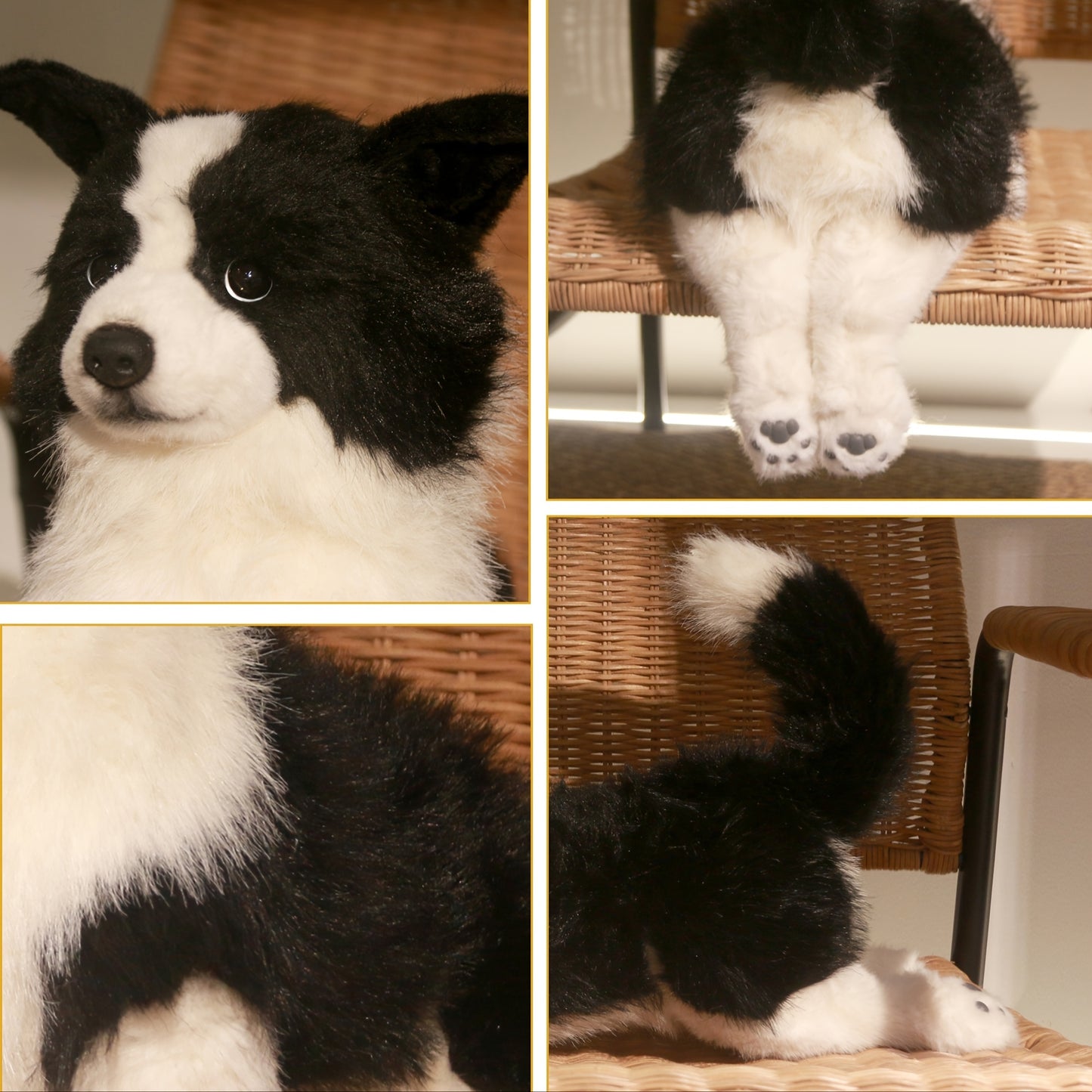 Niedlicher Border Collie - Handgemacht
