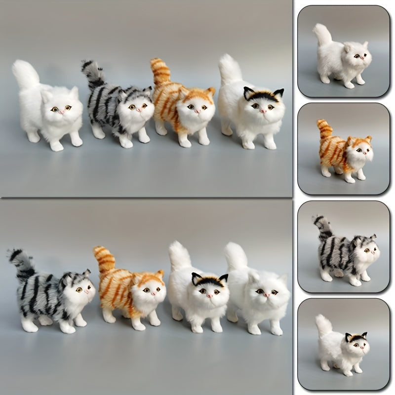 Realistische Katzenfigur Spielzeug