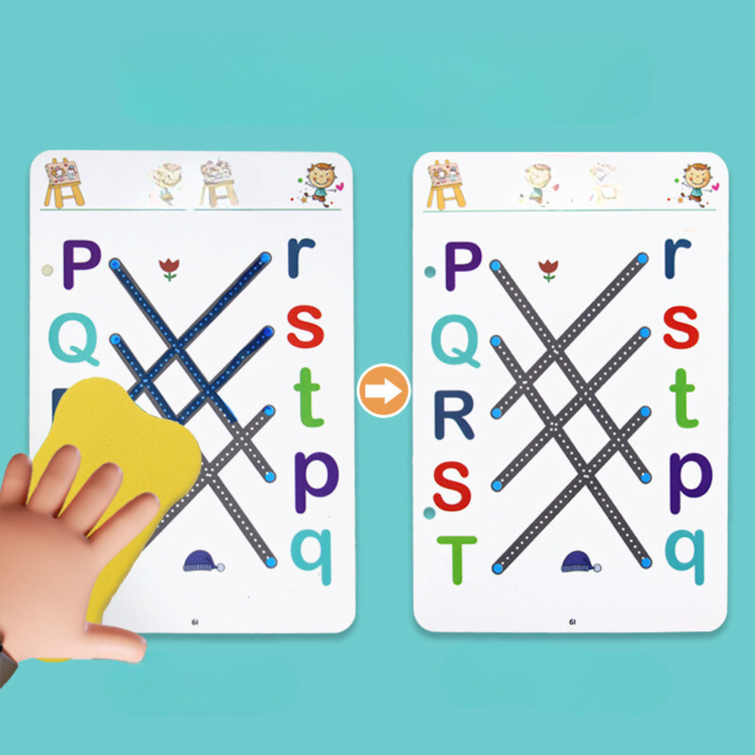 Magiclines - magisches nachziehbuch-set