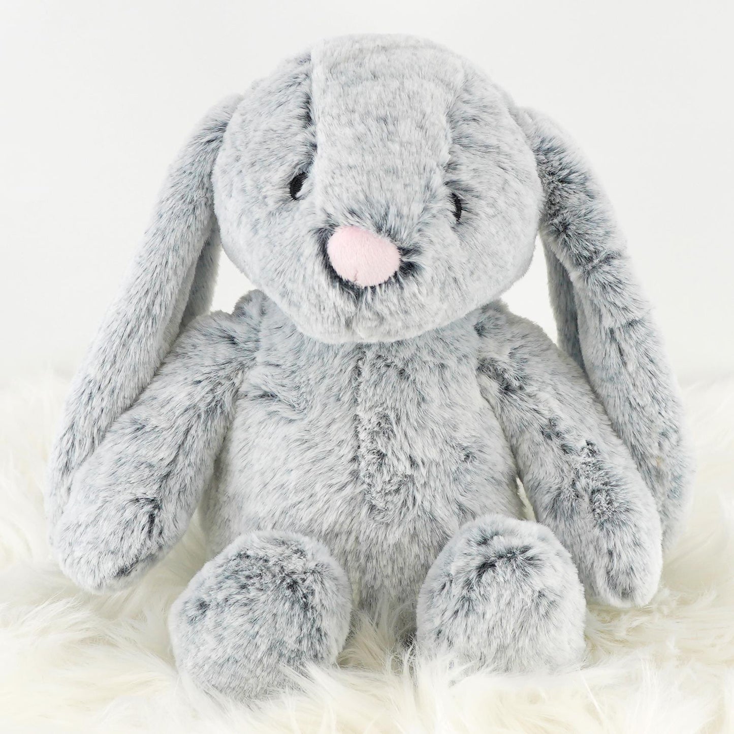10" plüsch superweiches graues hasen kuscheltier