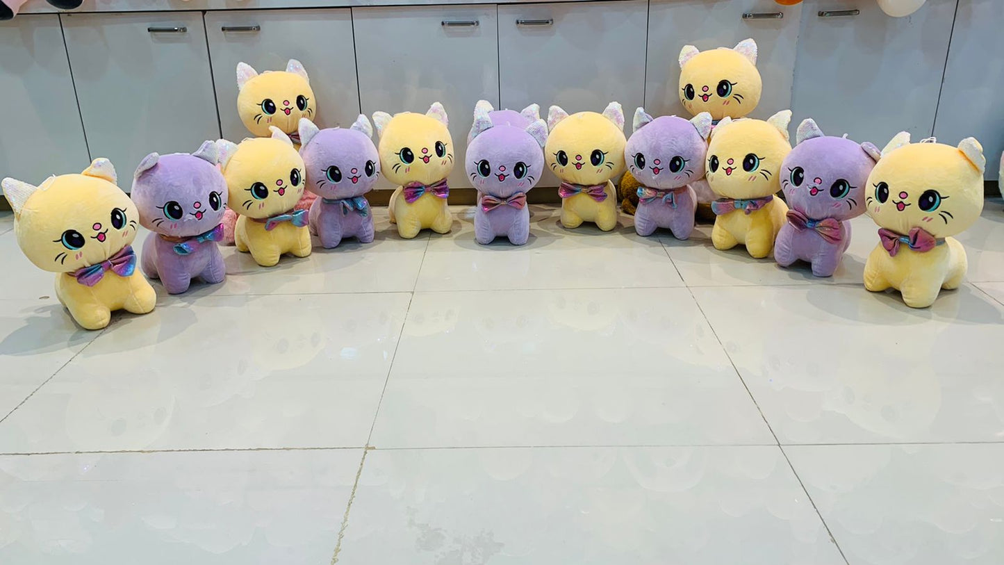 Rosa Katzen Plüschspielzeug