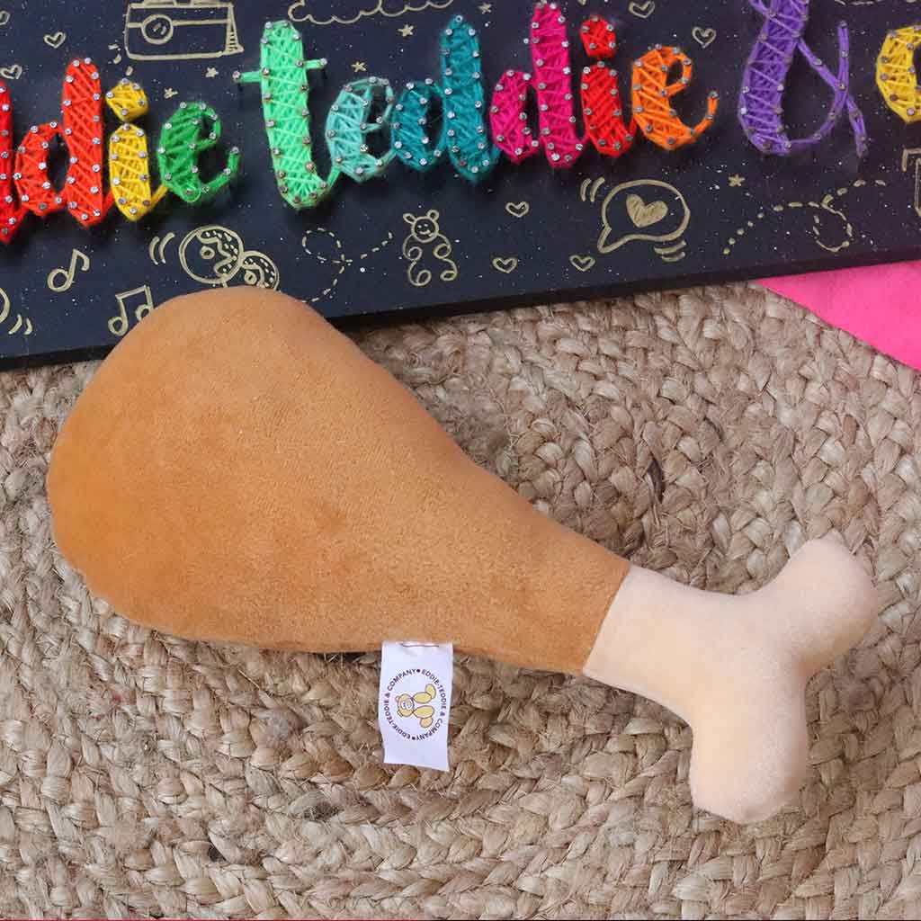 Hähnchenkeule-Plüschspielzeug