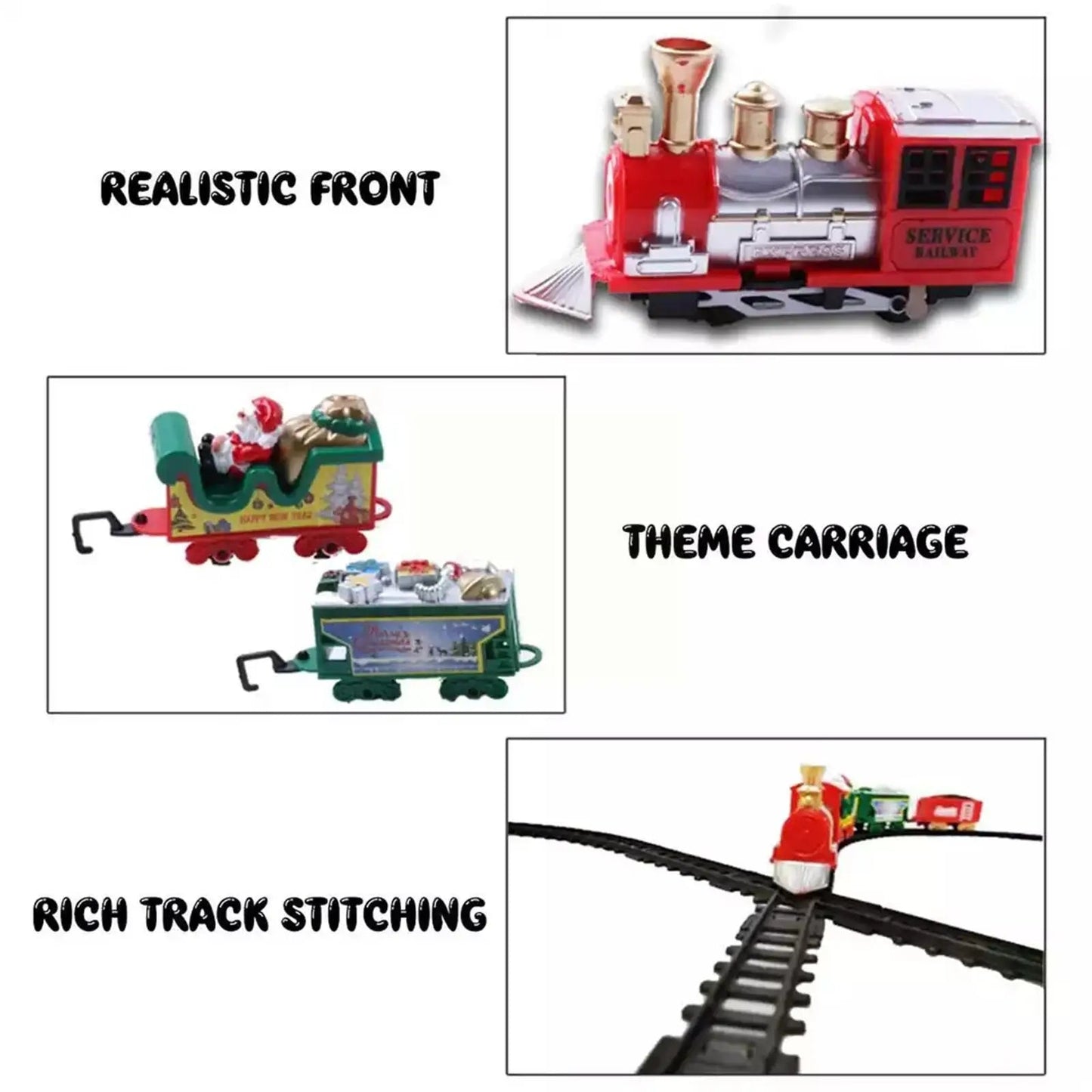 Christmas train - festlicher express - weihnachtszug