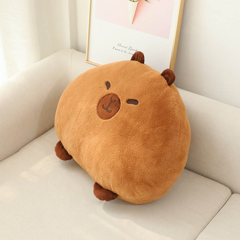 Kuscheliges Capybara-Kissen