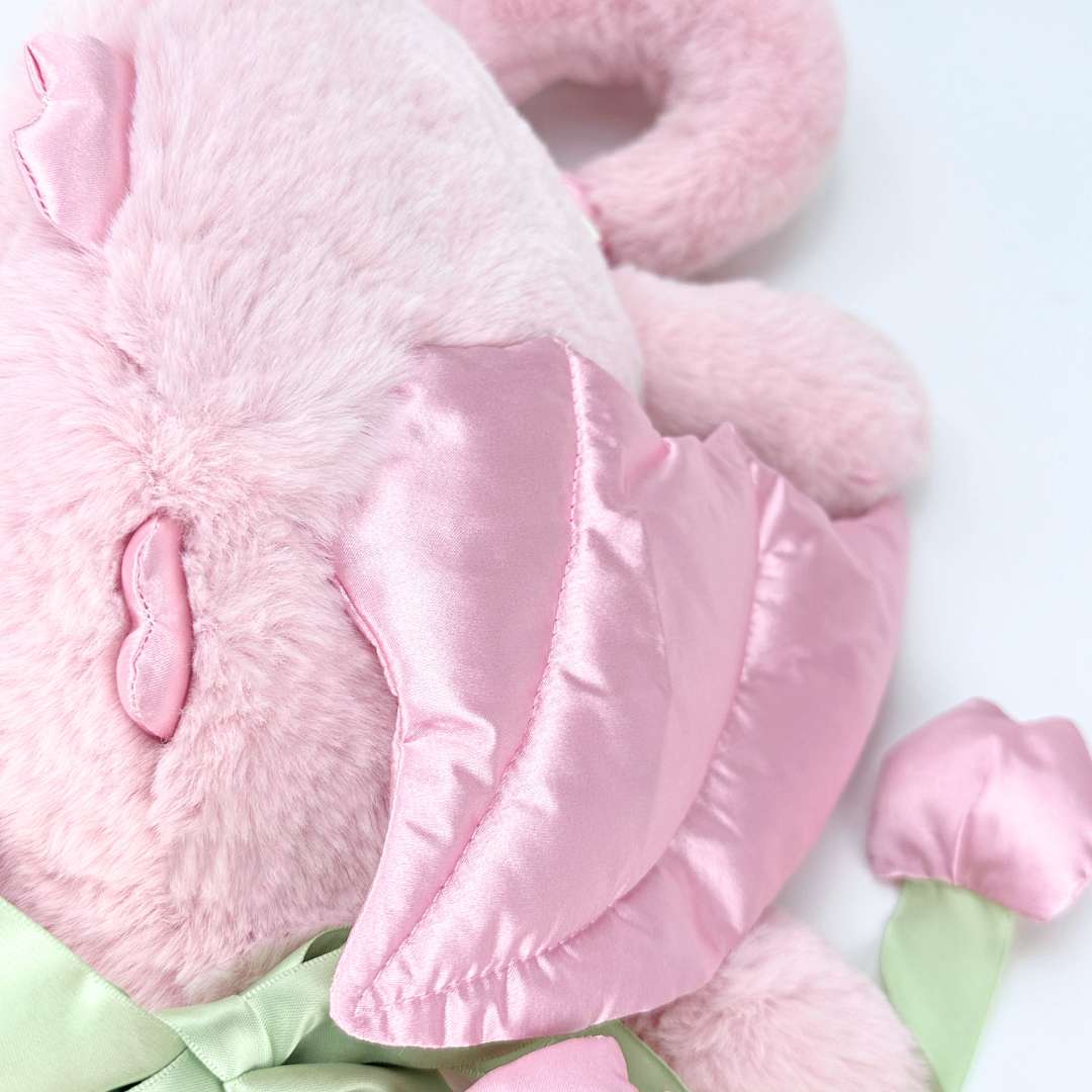 Süßer Rosa Tulpendrachen Plüsch