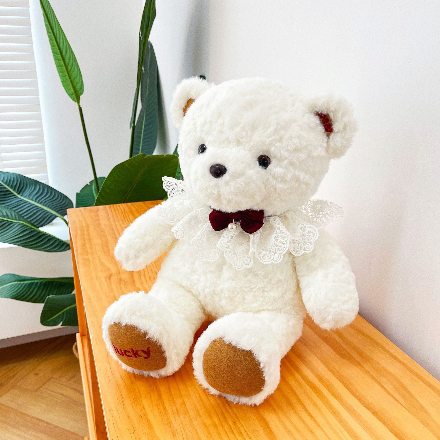 Niedlicher Weißer Teddy Bär