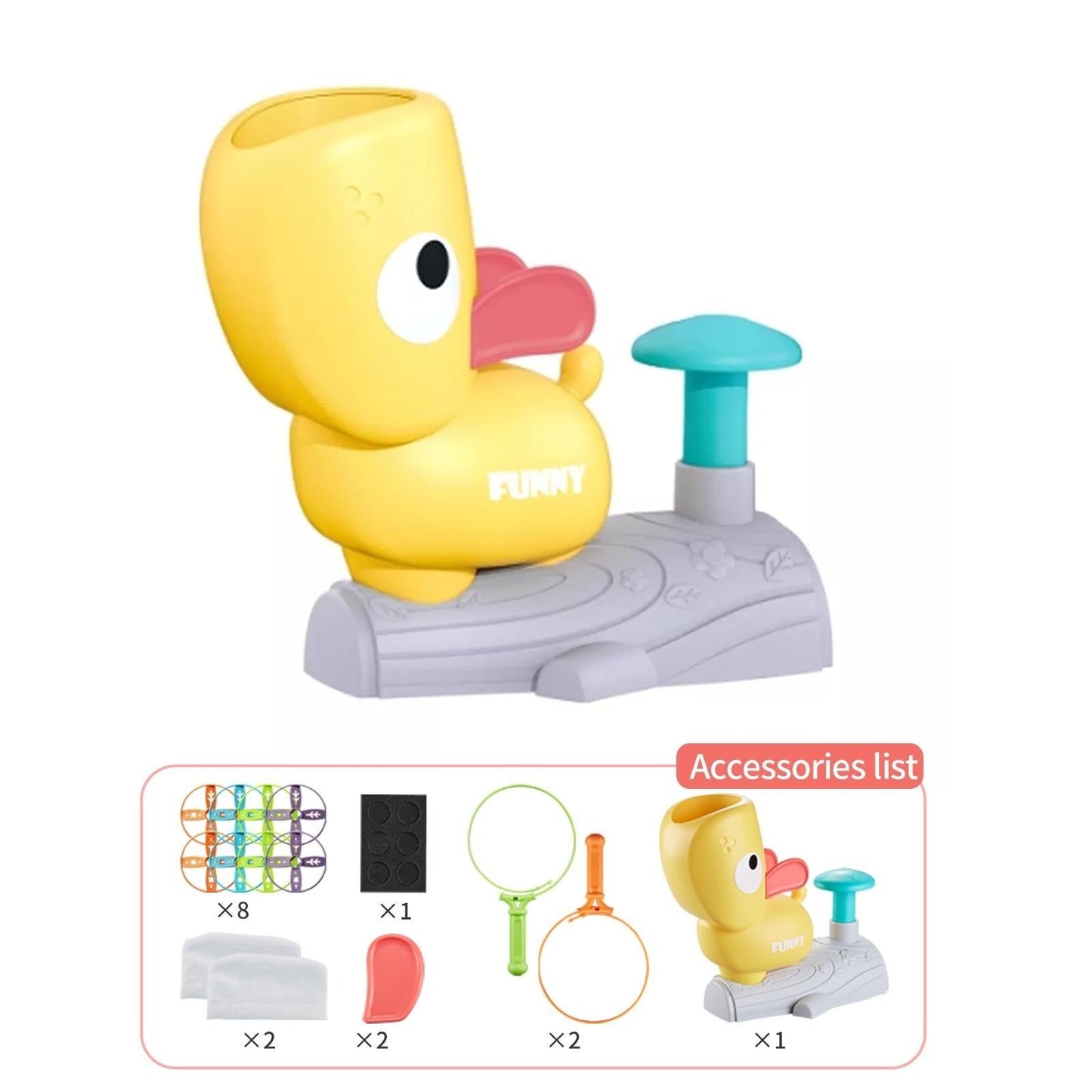 Flyduck - Endloser Spaß! - Fliegendes Scheibenspielzeug