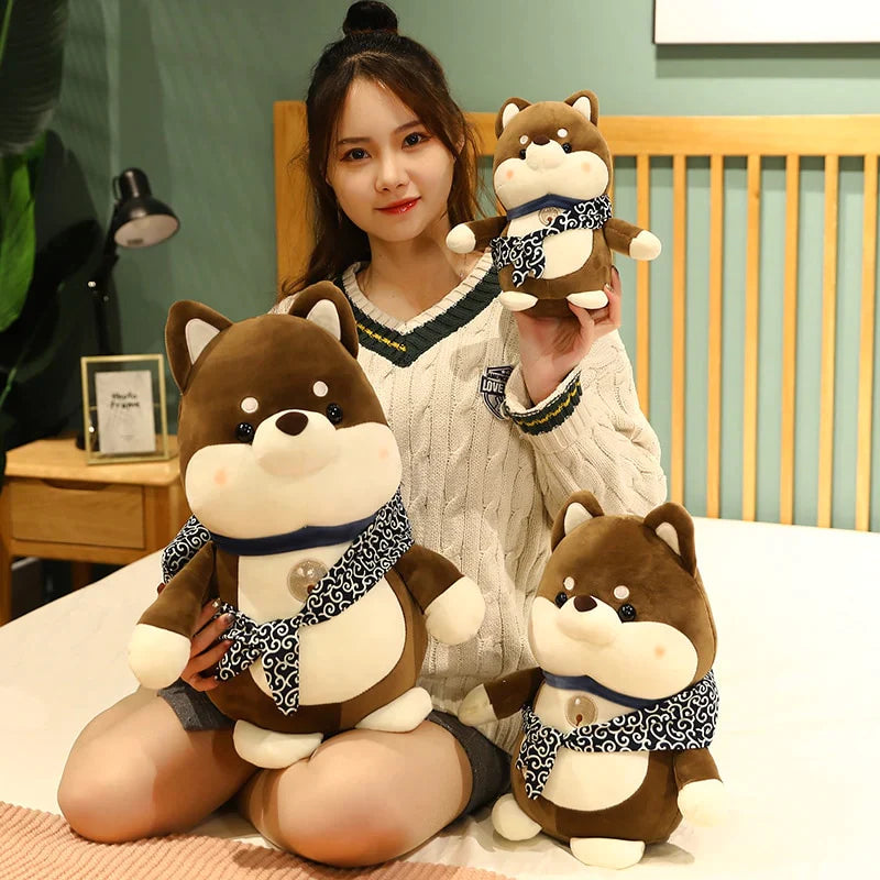 Abenteuerliche Shiba Raiders Kawaii Plüschies