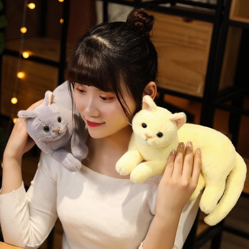 Kawaii Realistische Kitty Katze Plüschtiere