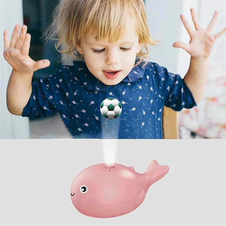 Floating whale - schwebender ball - wal-spielzeug