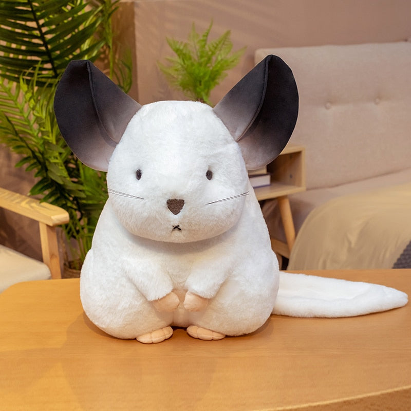 Mouse - Weicher weißer Plüsch