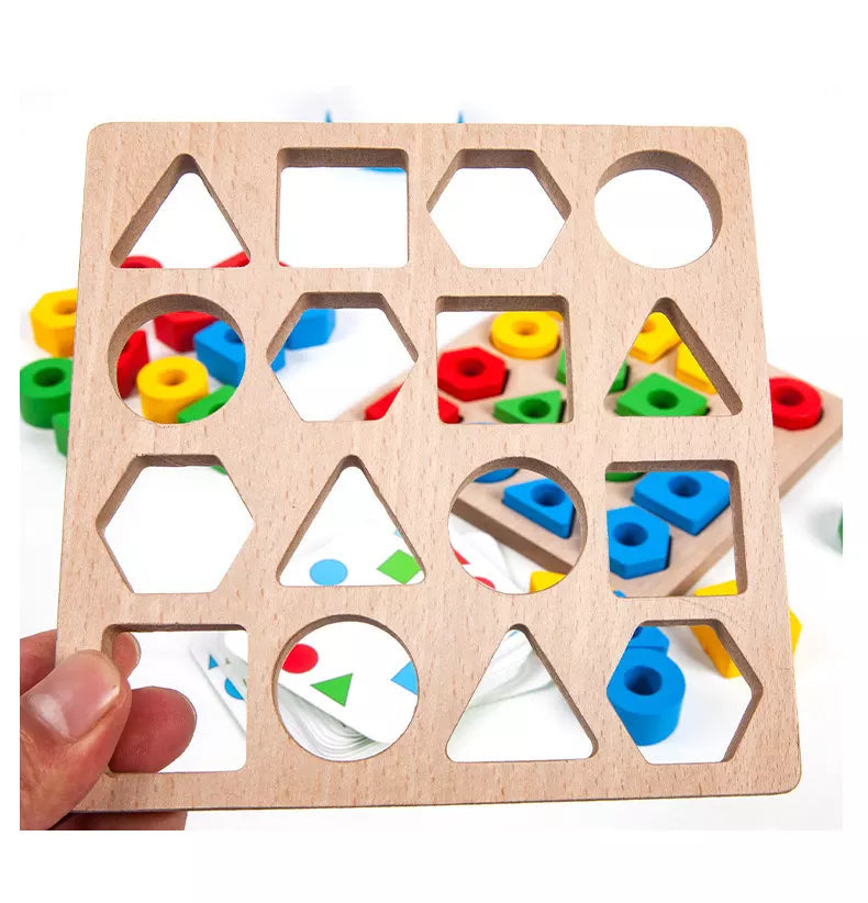 Woods - entwickelt die hand-augen-koordination - spiel der formen