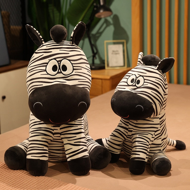Alberne Zebra-Plüschtiere
