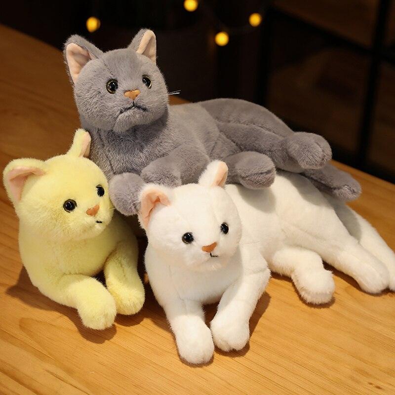 Kawaii Realistische Kitty Katze Plüschtiere