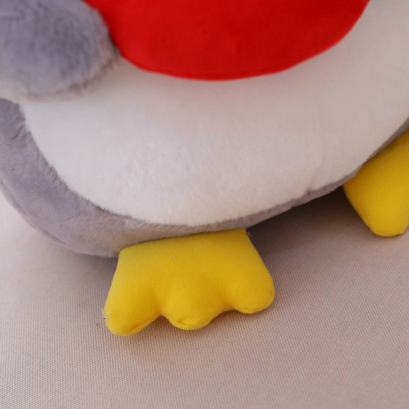Waddles Familie – Grauer Pinguinplüsch