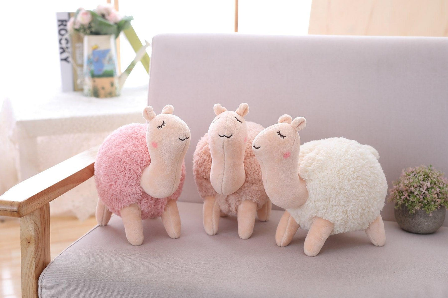 Super Kawaii Alpaka Baby Plüschtiere